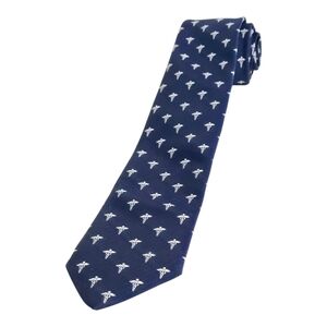 Bartolini Medicine Emblem Blue Necktie